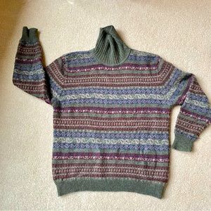 Vintage Eddie Bauer Alpaca Wool Turtleneck Sweater